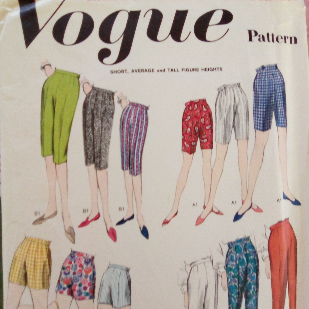 Vogue Pattern for Women's Shorts